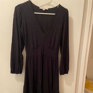 Loft black dress